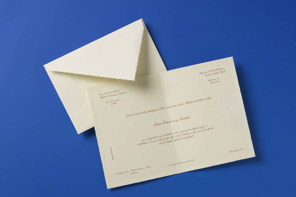 Invitaciones de boda