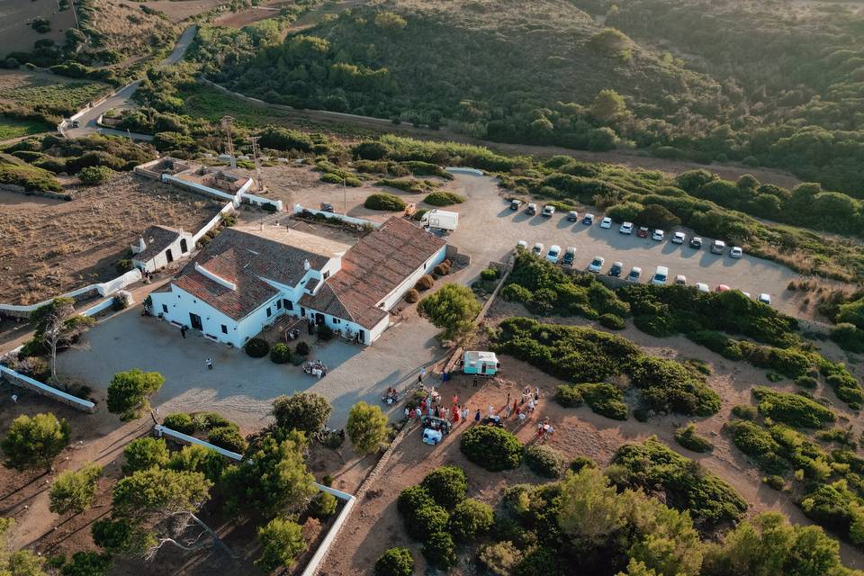 Vistas panorámicas de la finca