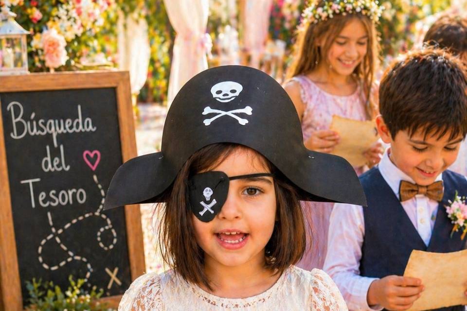 Los piratas en busca del tesor
