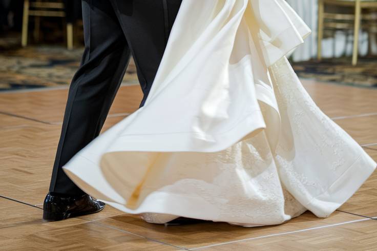 Pareja en su boda