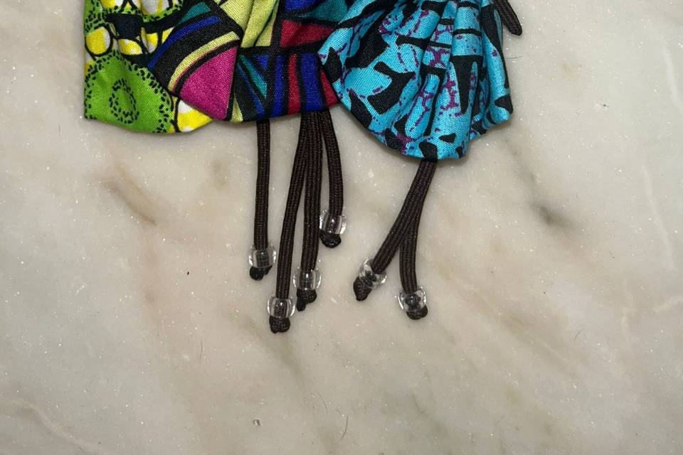 Llaveros mujer muñeca africana
