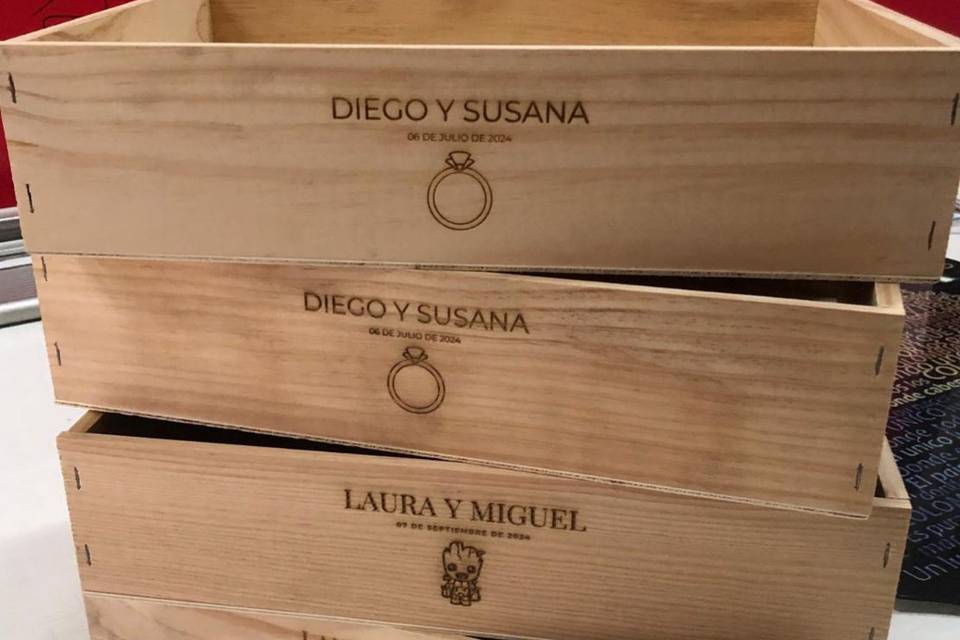 Caja personalizada