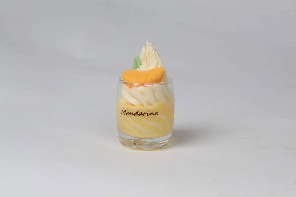 Vela de mandarina