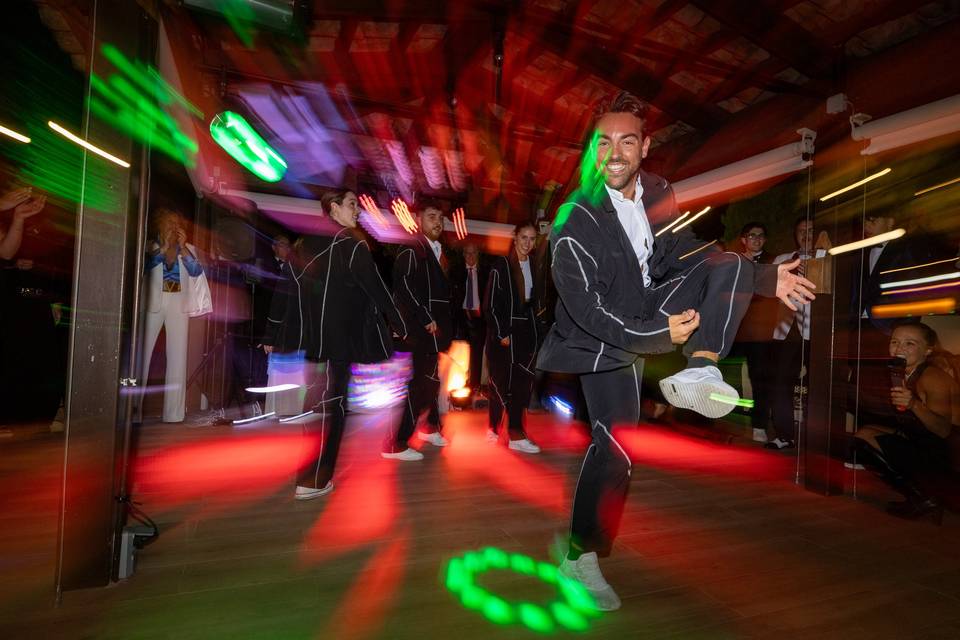 Show 4 bailarines