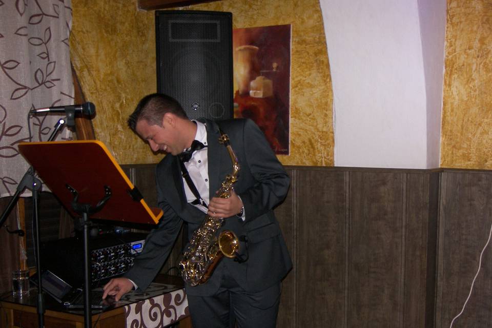 Saxofonista profesional