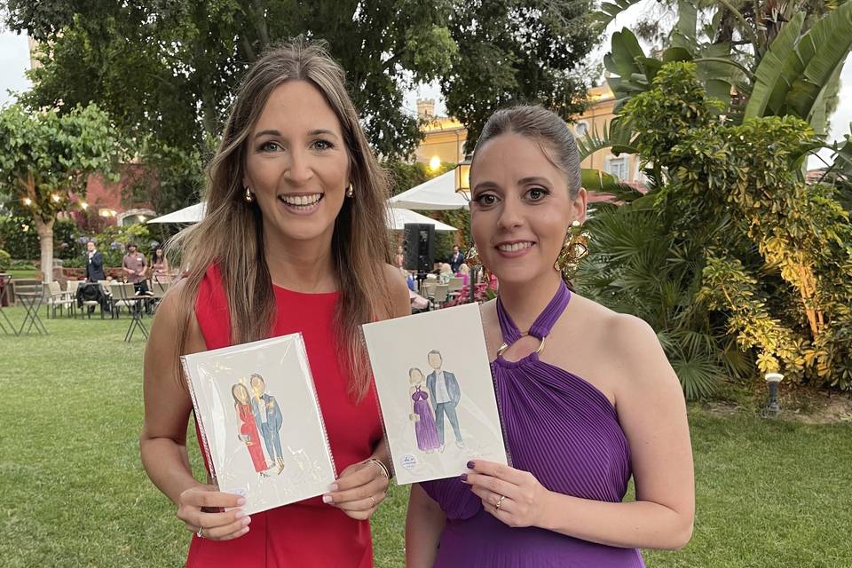 Entrega de ilustraciones