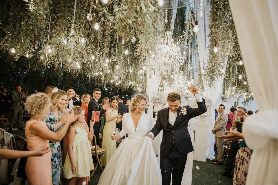 Preparativos de la novia