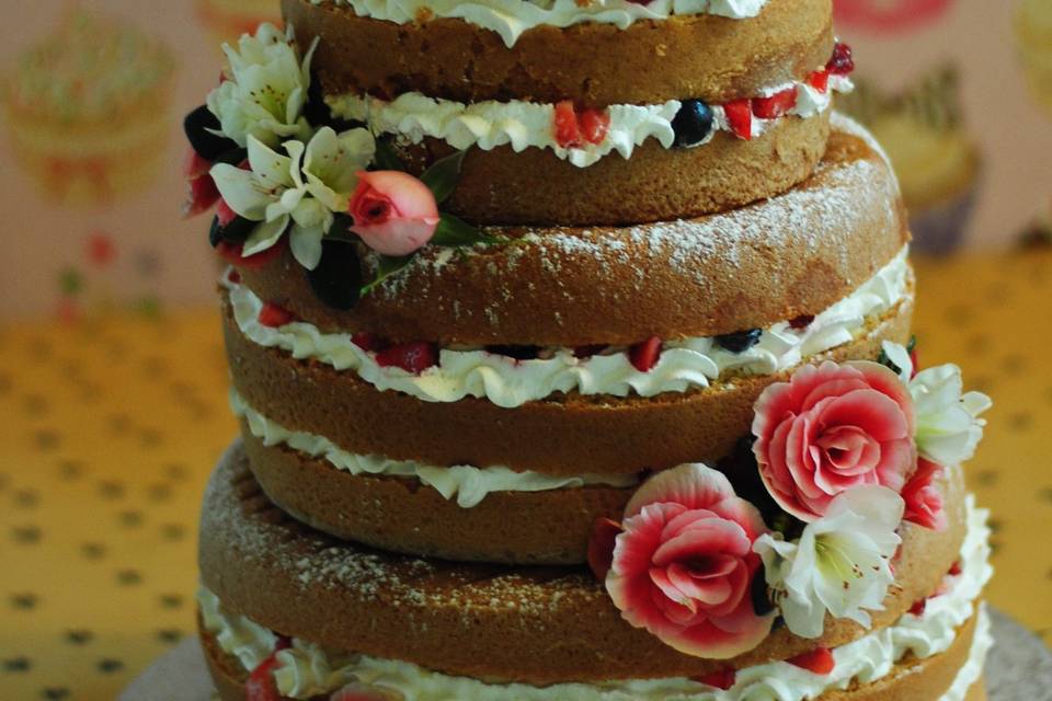 Naked cake