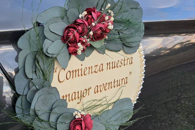 Destino texto personalizable