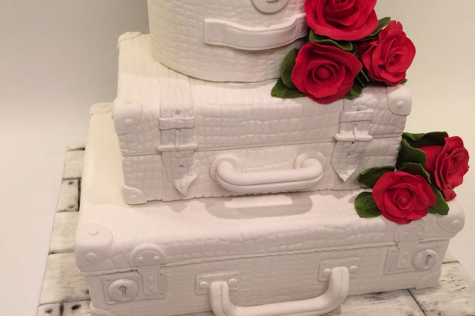 Tarta viaje de novios