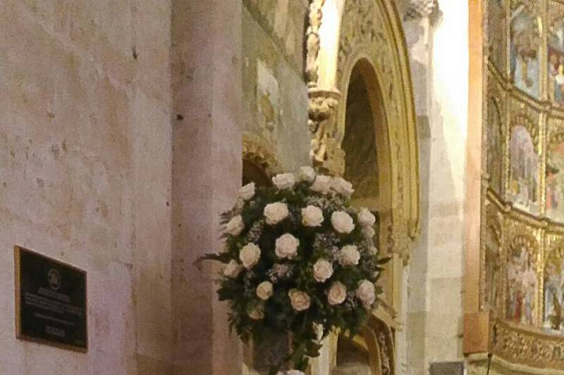 Detalle floral en la Catedral