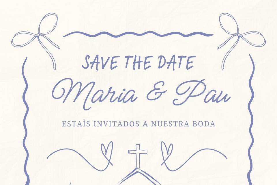 Invitación de boda