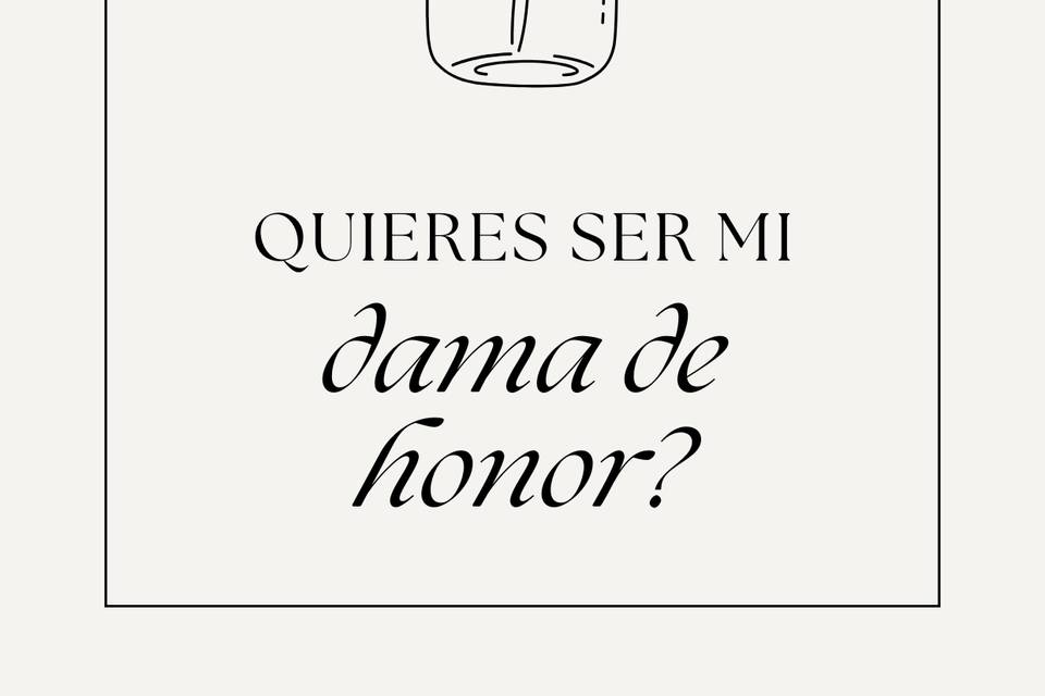 Damas de honor