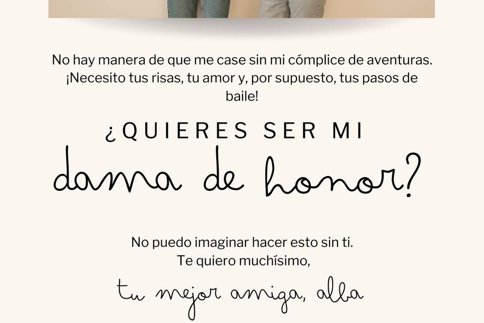 Damas de honor