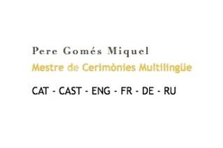 Pere Gomés - Maestro de Ceremonias