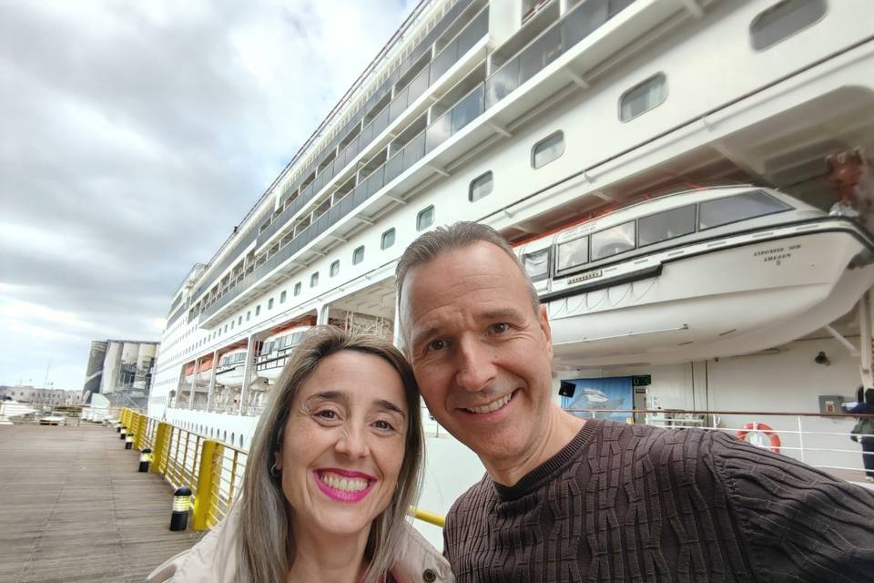 Mirian y Santi