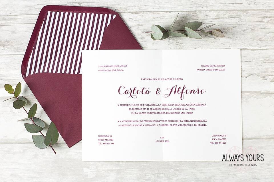 Invitación mia