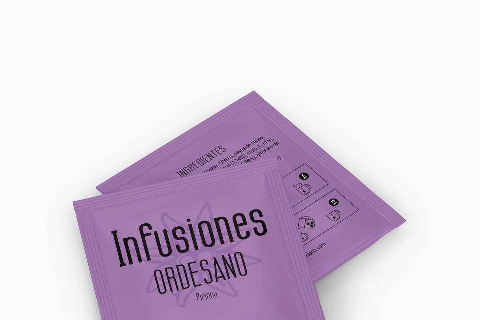 Infusion en sobre ind.