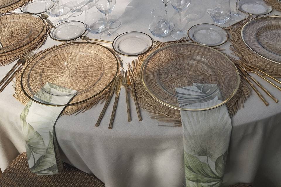 Mesa comensales