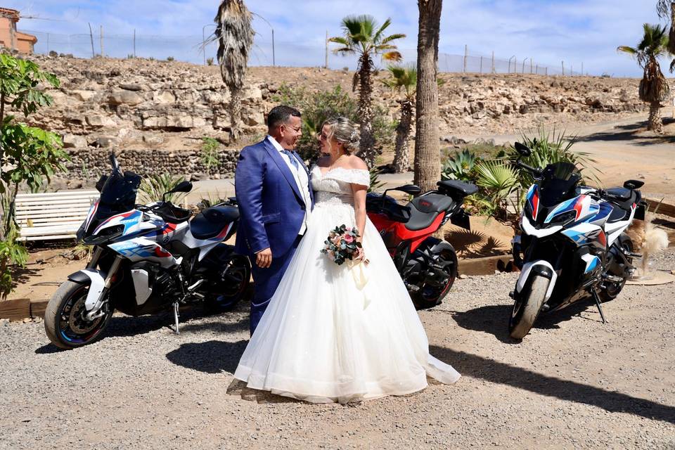 Ramo de novia preservado