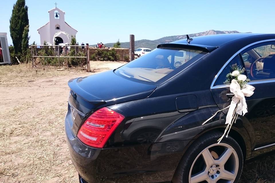 Mercedes S en boda en Tarifa