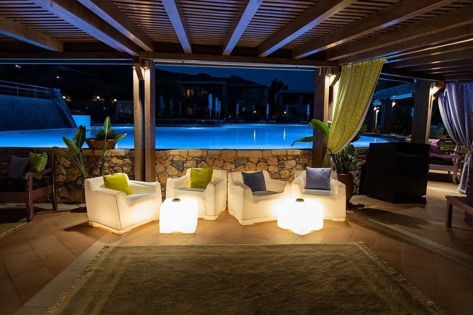 Zona chill out con led