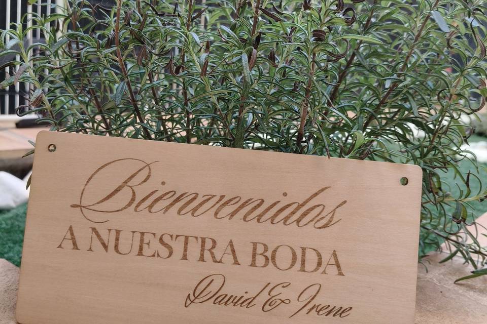 Cartel boda