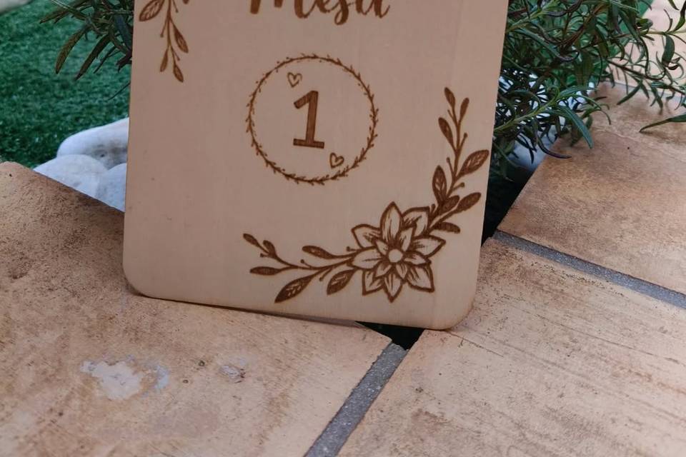 Marca mesas
