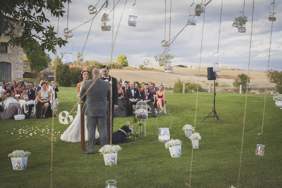 Evento en el jardín