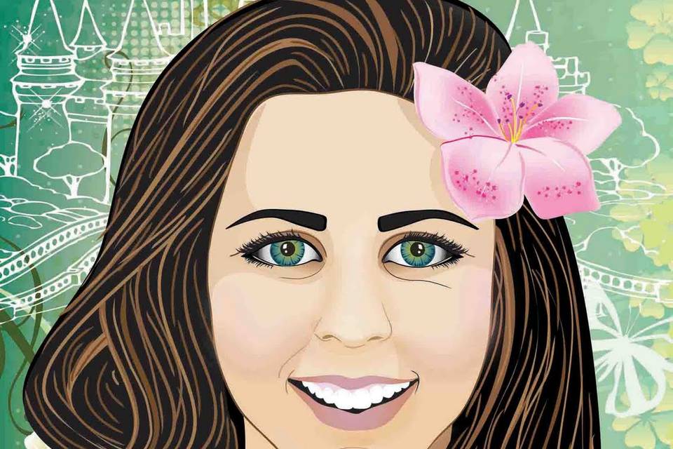Caricatura digital personalizada