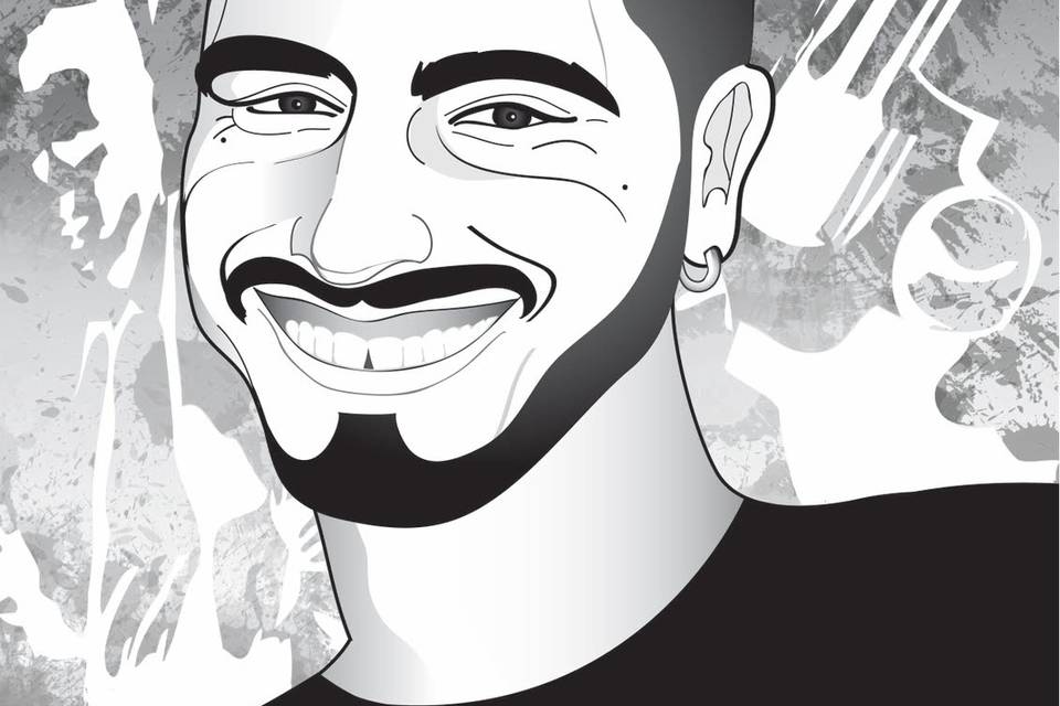 Caricatura digital personalizada