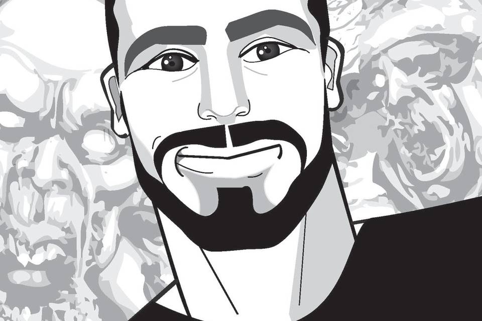 Caricatura digital personalizada