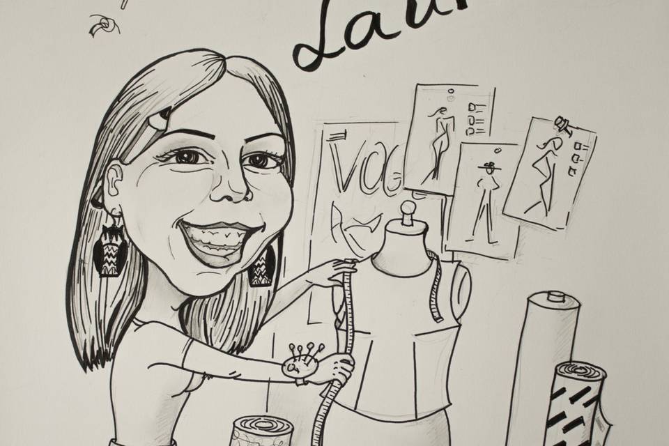 Caricatura personalizada