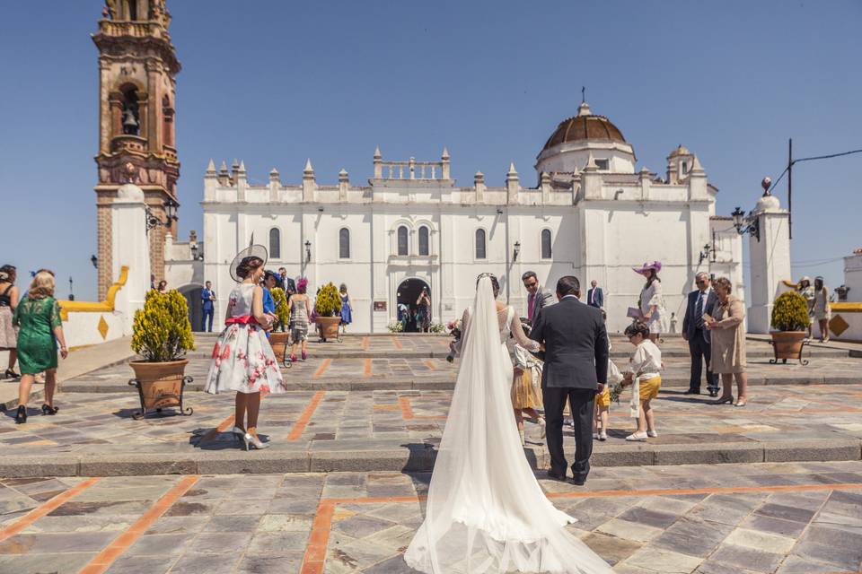 Llegada de la novia