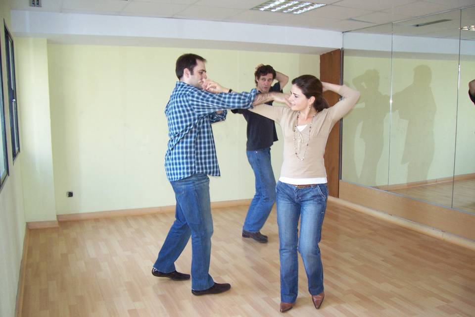 Preparación de la coreografía
