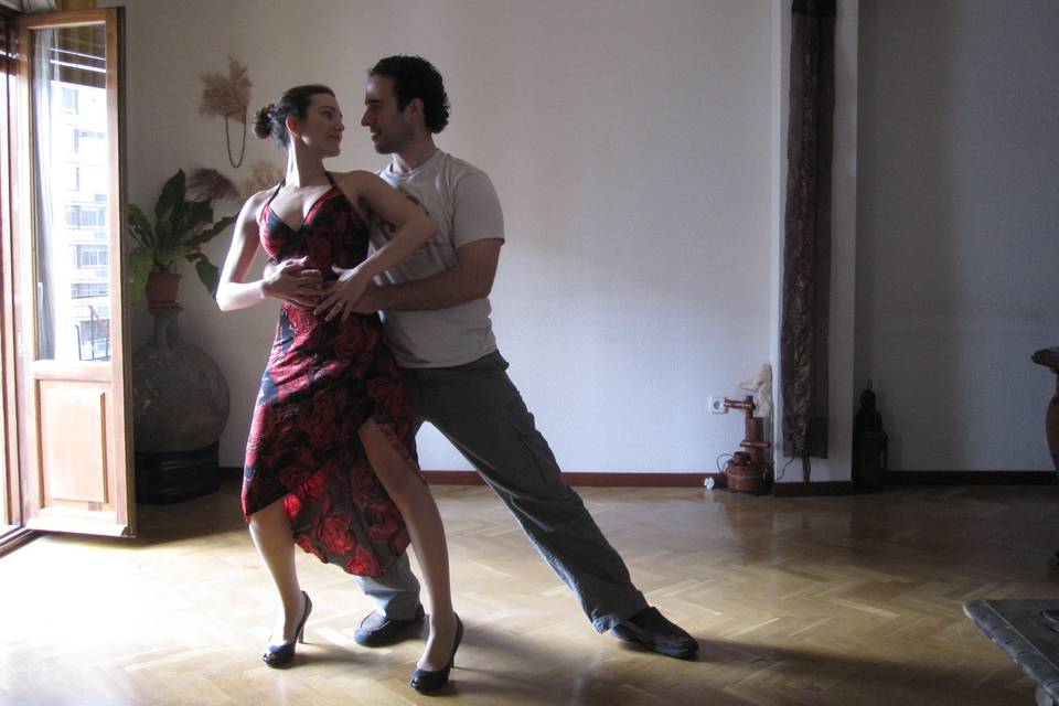 Coreografía de Tango