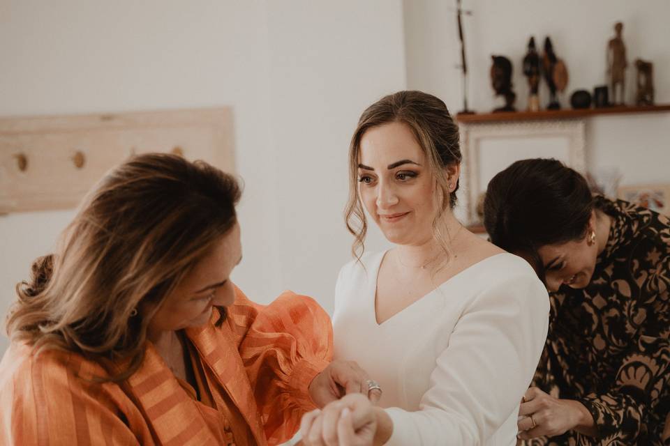Mónica y Fran