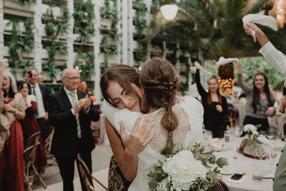 Mónica y Fran