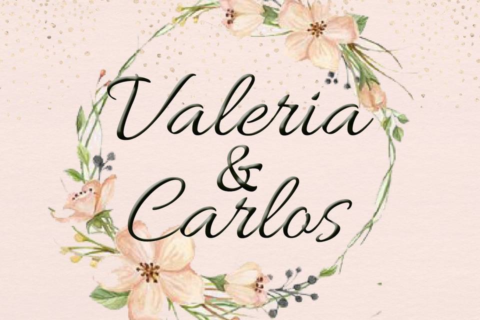 Invitación, Valeria y Carlos