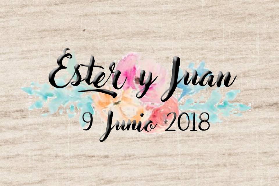 Invitación, Ester y Juan
