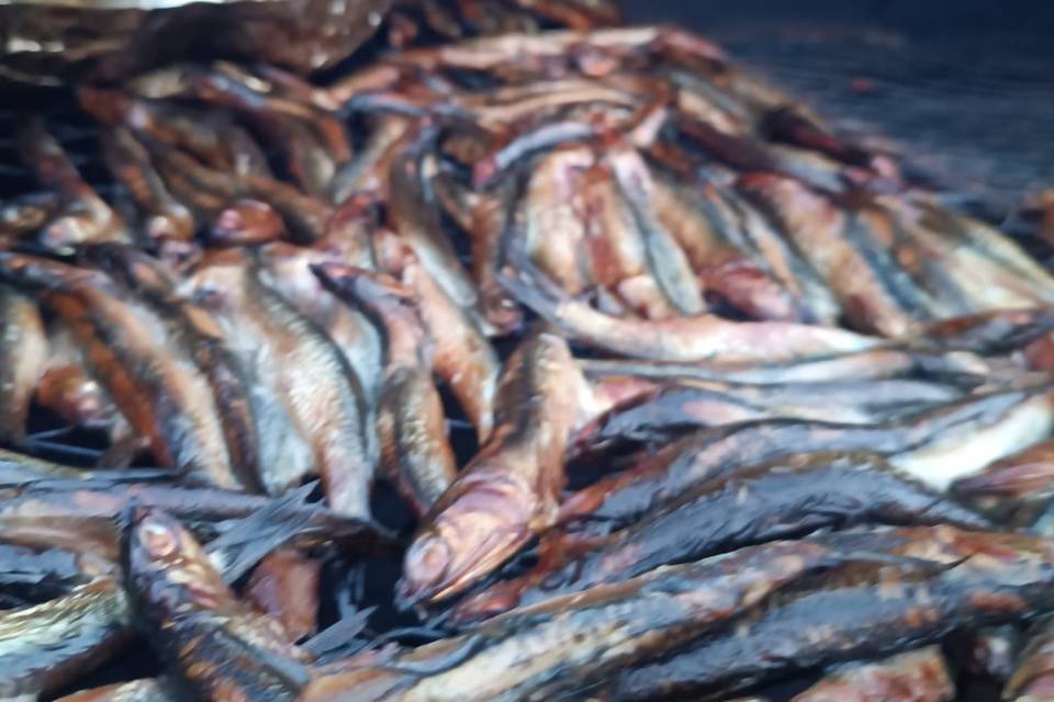 Boquerones ahumados para tosta