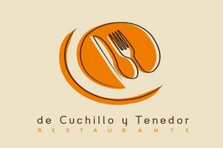 Restaurante de cuchillo y tenedor logo