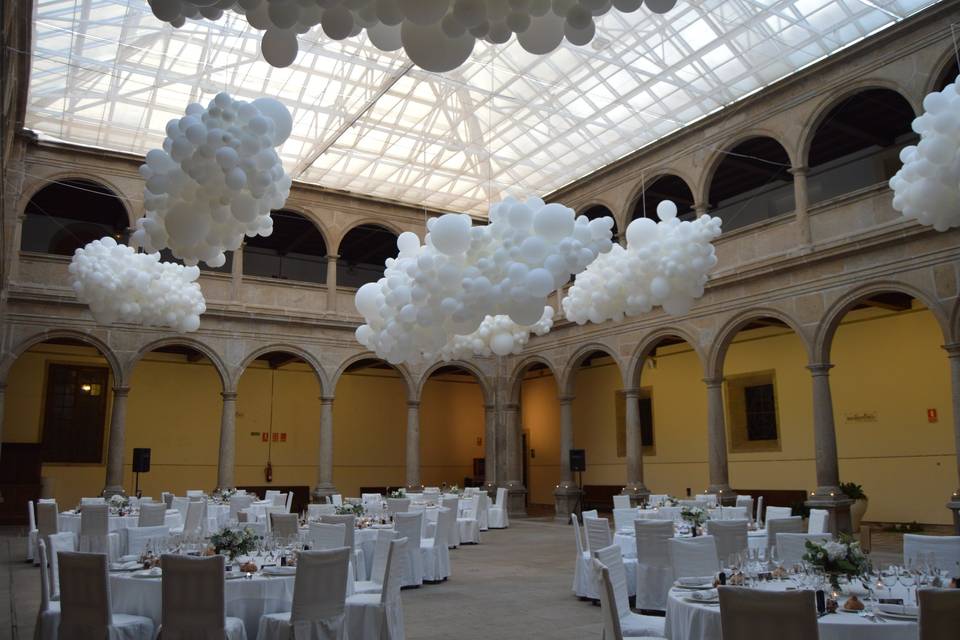 Nubes de globos