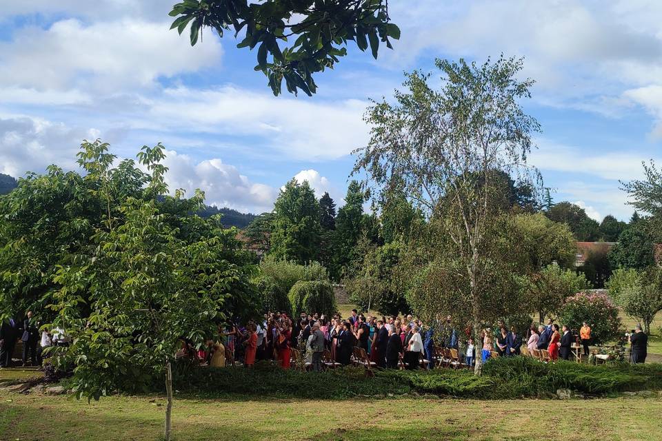 Ceremonia en la Finca