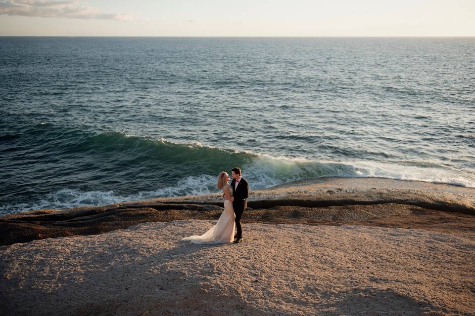 Elopement on the beach