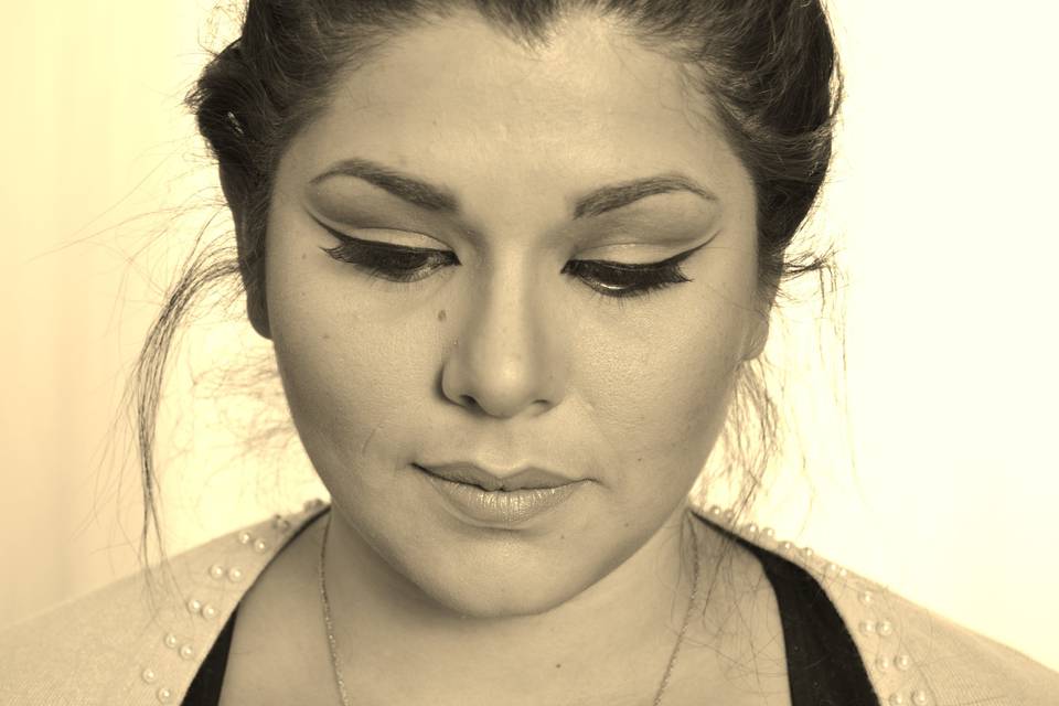 Maquillaje para B/N-Sepia