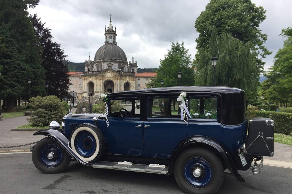 Traslado coche antiguo