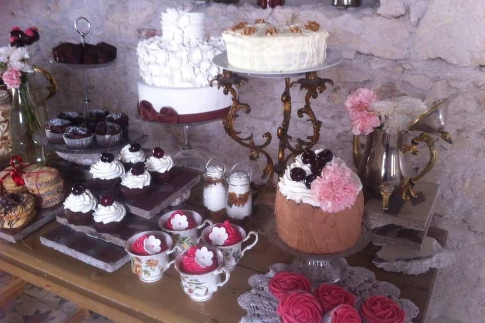 Mesas dulces con encanto