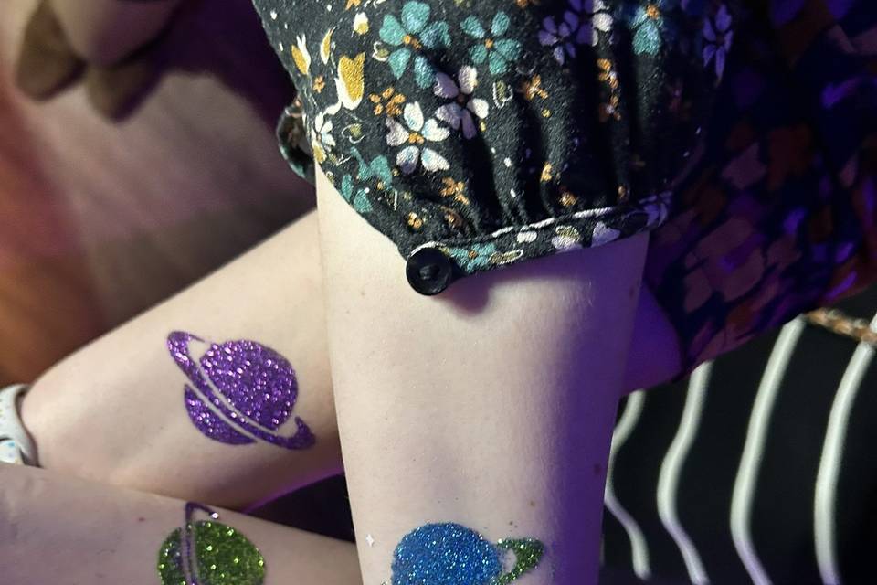 Glitter Tattoos