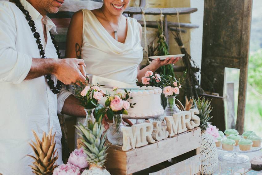 Boda en el jardín